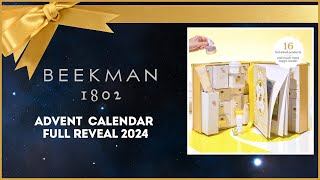 BEEKMAN 1802 ADVENT CALENDAR REVEAL 2024 [upl. by Pedaias]