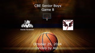 CBE 2024  Game 8  Harold Panabaker vs Elboya [upl. by Ailicec355]