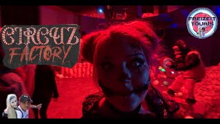 Halloween Horror House Alsdorf 2023 👻 Die komplette Maze Circuz Factory 🤡 POV 4K [upl. by Bonina]