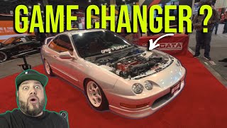 L15B7 Turbo Swap 10th gen in DC2 Integra is the future SEMA 2024 [upl. by Aeslehs322]