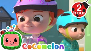 You Can Ride a Bike KARAOKE  BEST OF COCOMELON  Sing Along With Me  Moonbug Kids Songs [upl. by Ennoitna]