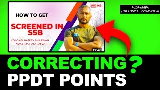 COL Bharvan PPDT Points REVIVED  PPDT STORY  SSB PPDT points [upl. by Inus415]