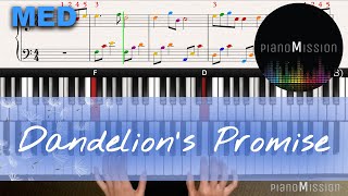 Real Piano Tutorial DANDELIONS PROMISE 周杰倫【蒲公英的約定 with FollowUp Tutorial [upl. by Wymore]