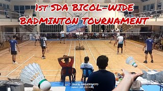 SDA BICOLWIDE BADMINTON TOURNAMENT 2024 [upl. by Zorina]