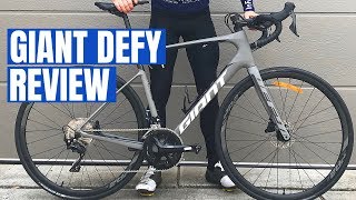 Giant Defy Review Giants Endurance Road Performance Bike [upl. by Nessy]