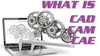 WHAT IS CAM CAD CAE [upl. by Llenehs]