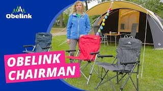 Obelink Chairman Campingstuhl aufstellen  Anleitung  Obelink [upl. by Yriek]