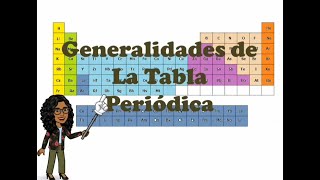 Generalidades de la Tabla periódica [upl. by Ednarb]