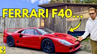 FERRARI F40 DREAM BUILD  WITH A TWIST [upl. by Oderf]