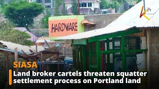 Land broker cartels threaten squatter settlement process on Portland cement land [upl. by Ised144]