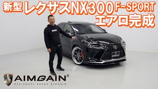 LEXUS NX300 FSPORT 新型レクサスNX300後期FSPORT パーツ紹介！ [upl. by Eisdnyl]