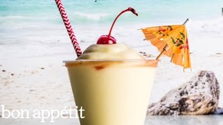 How to Make the Best Piña Colada  Bon Appetit [upl. by Aden]