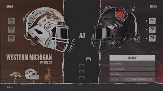 WMichigan V Arkansas State WEEK 1 YEAR 1 [upl. by Yeltnerb360]