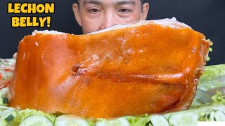 Dalawang Kilong Lechon Taba ng Baboy Mukbang Asmr  Filipino Food Mukbang Philippines [upl. by Ihtac666]