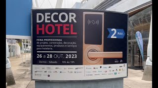 Reportagem da DECOR HOTEL 2023 Lisboa [upl. by Frendel427]