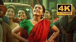 Srivalli 4K Video 60FPS Pushpa Allu Arjun Rashmika Mandanna Javed Ali [upl. by Robin]