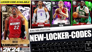 DO THIS NOW New Locker Codes and Guaranteed Free Players and Packs in New Season NBA 2K24 MyTeam [upl. by Mikol]