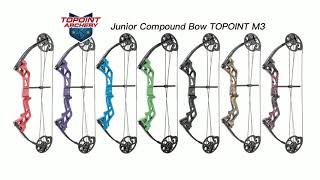 How to assemble a TOPOINT ARCHERY M3 youth compound bow [upl. by Longmire450]