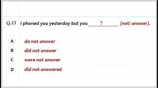 English grammar test 4  Correct form of Verb  Verb Tenses Quiz for competitive exams [upl. by Danete]