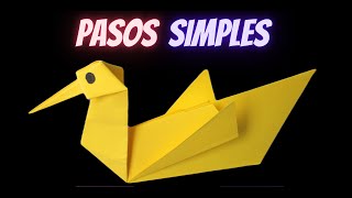 Cómo hacer un elegante Cisne de papel paso a paso 🦢 [upl. by Orion]