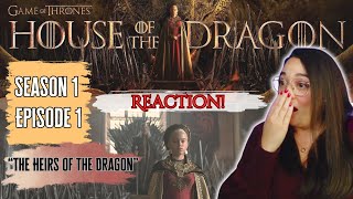 First Time Watching House of the Dragon Reaction 1x1 quotThe Heirs of the Dragonquot [upl. by Selrhc]