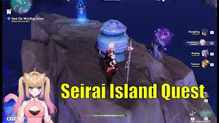 Unlock Seirai Island and finish the Quest Milameowz  Genshin Impact [upl. by Berg]