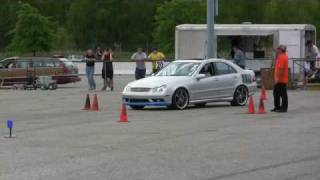 Mercedes C55 AMG Kleemann Autocross II [upl. by Machos559]