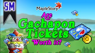 MapleStory Are Gachapon Tickets Worth Buying [upl. by Aleak]