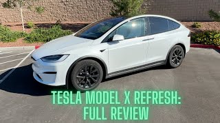 Tesla Model X Refresh Full Review [upl. by Eskil]