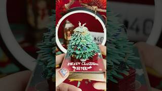 Send this Christmas tree calendar to a looking forward to Xmas🎅 🎄🫧 satisfying christmasgifts [upl. by Ahtanoj189]