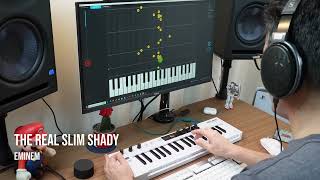 Learn to Play the Keyboard with Popular Songs Daft Punk Eminem AAP Rocky Dr DRE Melodics [upl. by Yeldua]