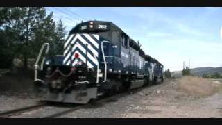 Montana Rail Link Through the Woods [upl. by Friedland]