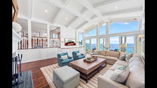 Spectacular Beachfront Home in Malibu California  Sothebys International Realty [upl. by Hobey175]