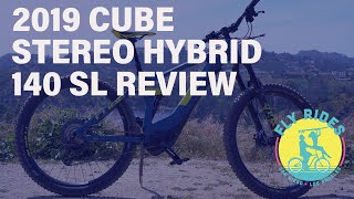 2019 Cube Stereo Hybrid 140 SL 500 Review [upl. by Aehsel]