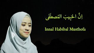 INNAL HABIBAL MUSTHOFA LIRIK amp TERJAMAHAN Versi Ai Khodijah [upl. by Eelirrem]