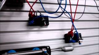 Simple Electro Pneumatic Using EduTrainer Festo [upl. by Caputto]