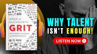 GRIT by Angela Duckworth Audiobook  Book Summary in English [upl. by Mears]