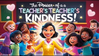 Kindness of a Teacher  Kids English Poem  The Kids Program [upl. by Orme]