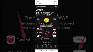 Paws 🐾 airdrop update  How to vote and whom to vote for amp why [upl. by Semreh31]