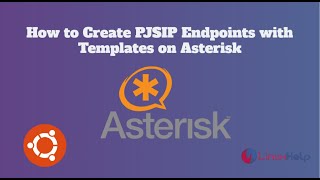 How to create an endpoint and Dialplan on Asterisk [upl. by Hesky]