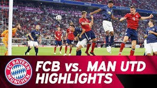 Martínez Winning Goal  FC Bayern vs Manchester United 10  Highlights [upl. by Fanchie]