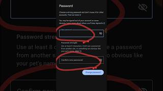 Email id password kivabe Change korbo  How to change email id password shorts [upl. by Justus]