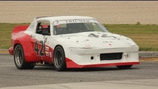 Road America ELVF 2013  IMSA Triumph TR 8  Race Group 6 [upl. by Atinra416]