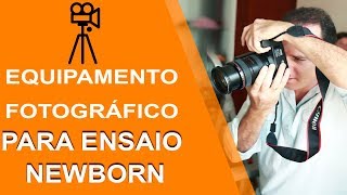 EQUIPAMENTOS PARA FOTOGRAFIA NEWBORN 📸 [upl. by Con196]