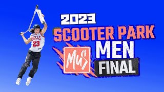 MENS PARK PRO SCOOTER World Championship 2023 FINAL RUNS  Best Trick [upl. by Hamilah]