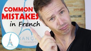 7 COMMON MISTAKES IN FRENCH  To Avoid When You Speak French [upl. by Benedetta]