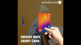 Swiggy HDFC Bank Credit Card [upl. by Lakym]