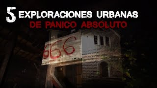 5 Exploraciones Urbanas de Pánico Absoluto [upl. by Allianora]