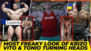 Michal Krizos most freaky look ever  Goodvito amp Tonio Burton turning heads ahead of Arnold Brazil [upl. by Steen]