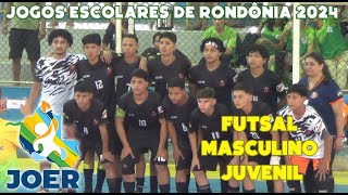 JOER 2024 Futsal Masculino Juvenil CTPM x Simon Bolívar [upl. by Addis]